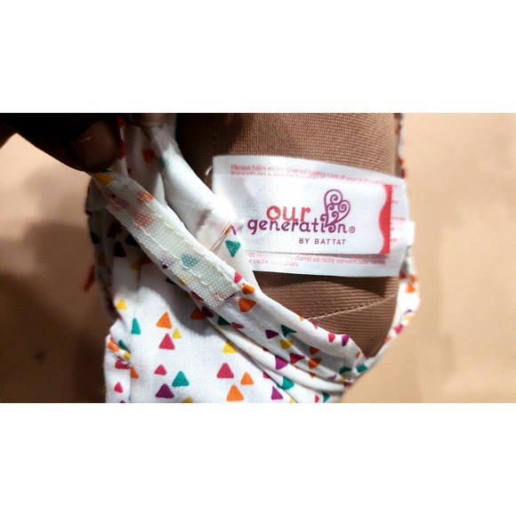 VINTAGE African American Our Generation Doll w/ Original Romper & Crocs 1998 - Picture 15 of 16